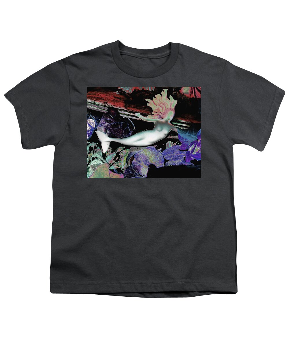 Mermaid Youth T-Shirt featuring the photograph Solar Mermaid by Andrew Lawrence