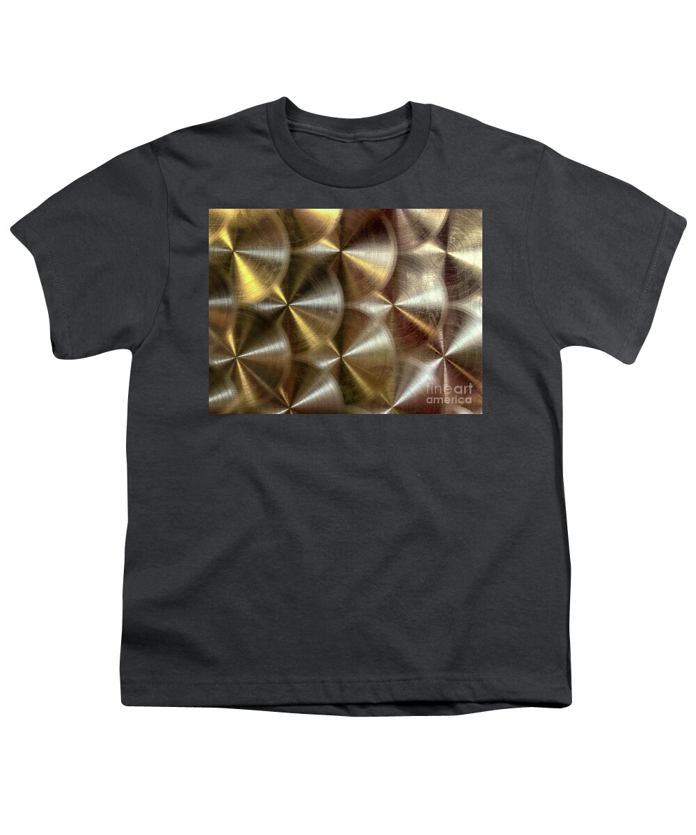 Gold Youth T-Shirt featuring the photograph Spin Gold by Karen Adams