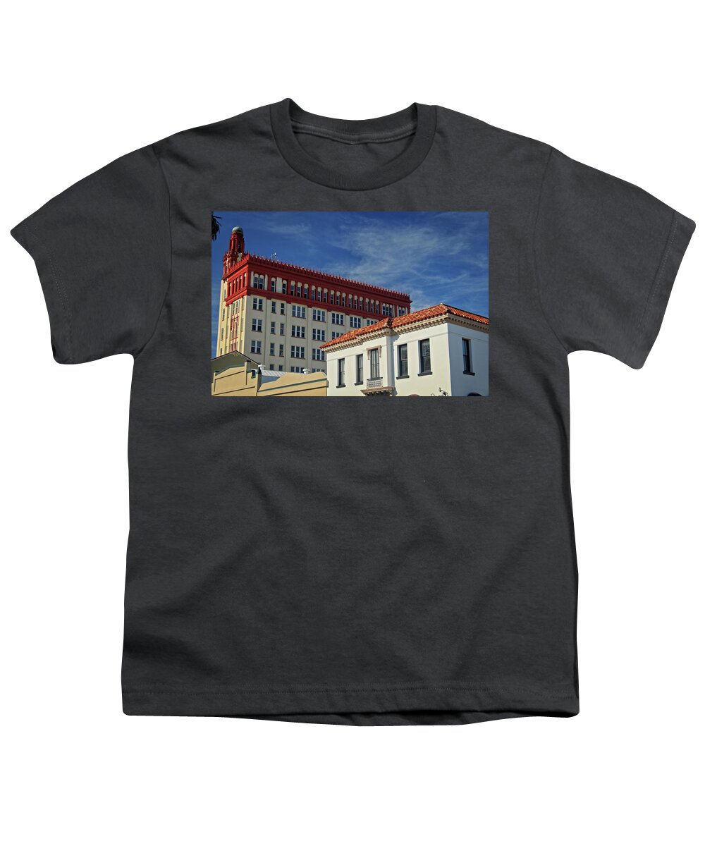 Spanish Youth T-Shirt featuring the photograph St. Augustine Architecture by George Taylor