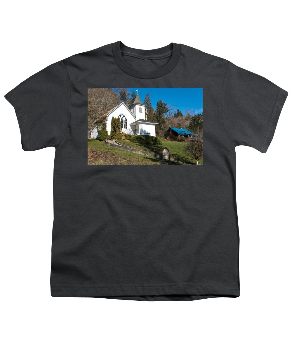 St Catherine's In February Youth T-Shirt featuring the photograph St Catherine's in February by Tom Cochran