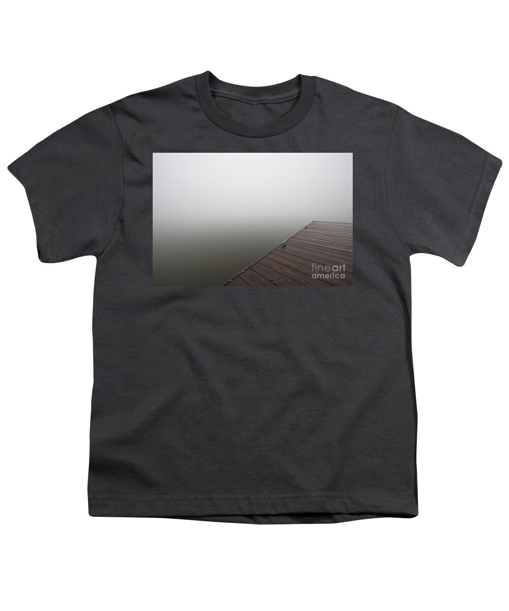 Fog Youth T-Shirt featuring the photograph Step into the Abyss - Sea Fog by Dale Powell