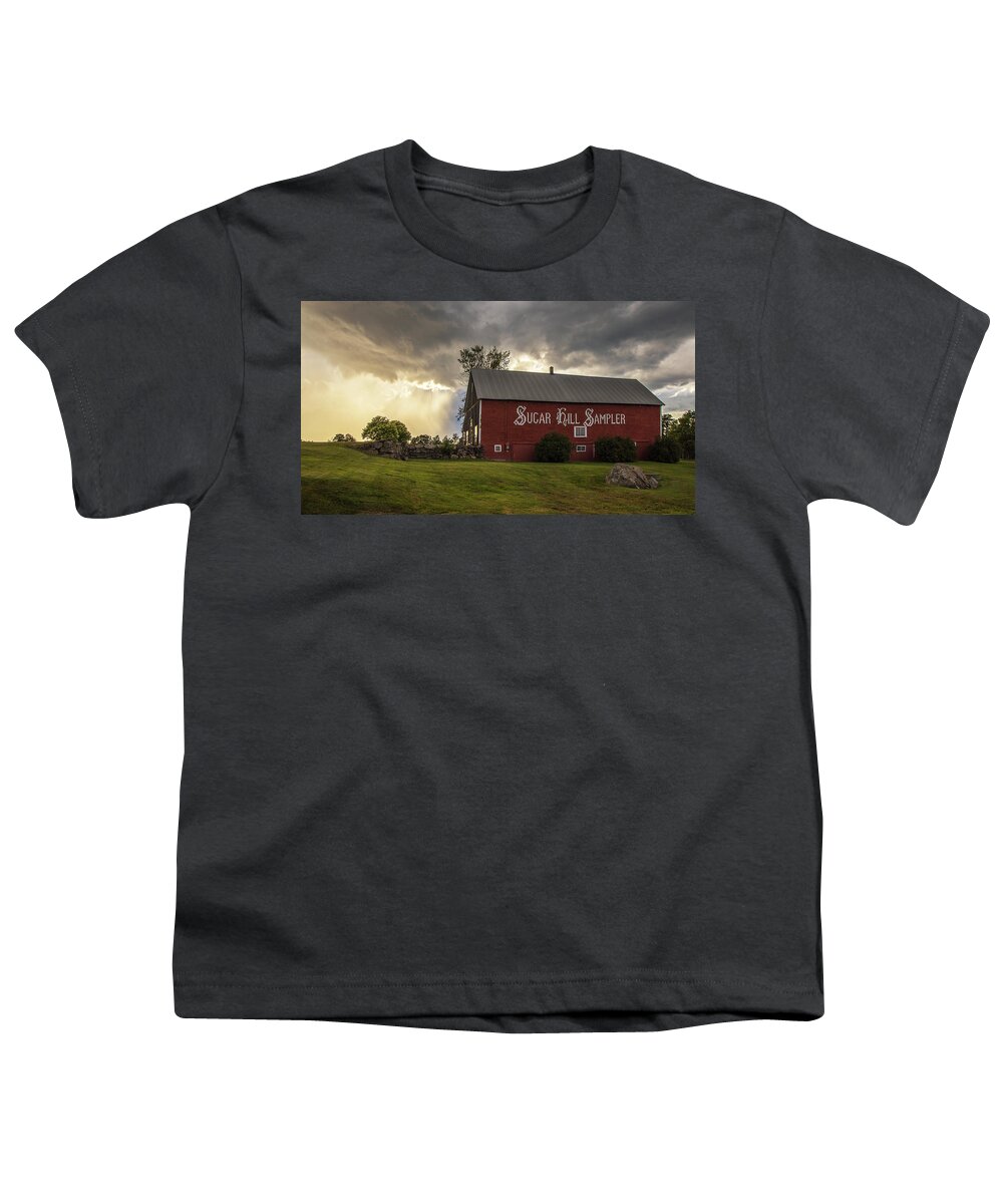 Sugar Youth T-Shirt featuring the photograph Sugar Hill Sampler Storm by White Mountain Images