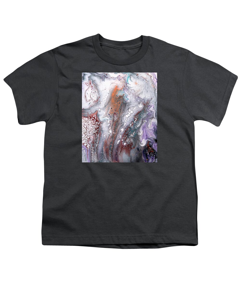 Music Youth T-Shirt featuring the painting Synphony by M Diane Bonaparte