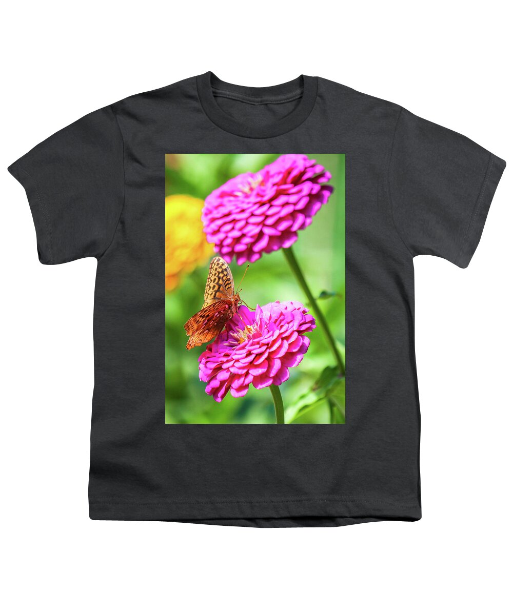 Arboretum Youth T-Shirt featuring the photograph Taking a Sip 3 by Gerri Bigler