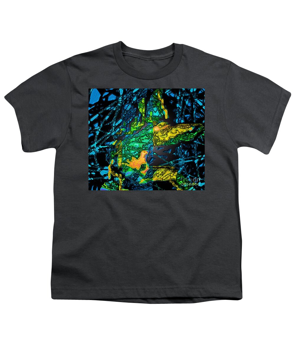 Tangled Transformation Youth T-Shirt featuring the digital art Tangled Transformation 4 by Aldane Wynter