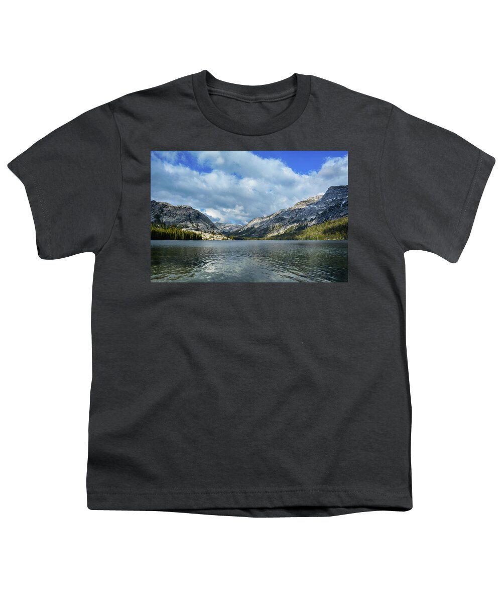 Yosemite National Park Youth T-Shirt featuring the photograph Tenaya Lake by Kyle Hanson
