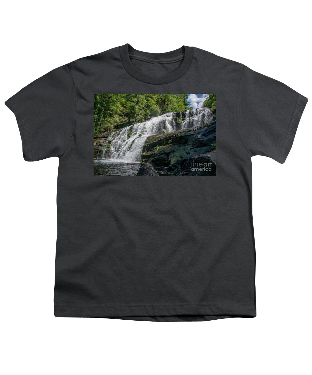 3685 Youth T-Shirt featuring the photograph Tennessee Waterfall by FineArtRoyal Joshua Mimbs