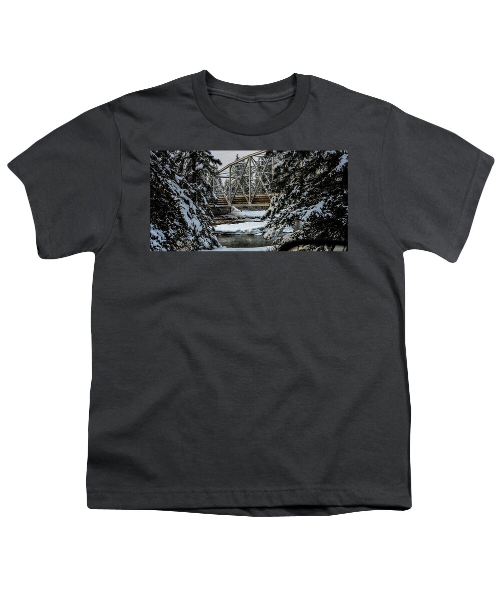 Photo Youth T-Shirt featuring the photograph The Bridge by Jerald Blackstock
