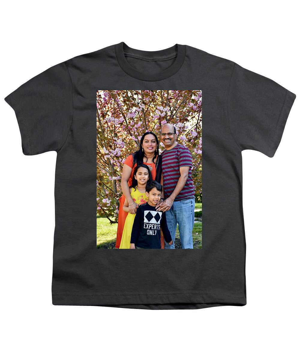 Family Youth T-Shirt featuring the photograph The Dundamadappa Family by Monika Salvan