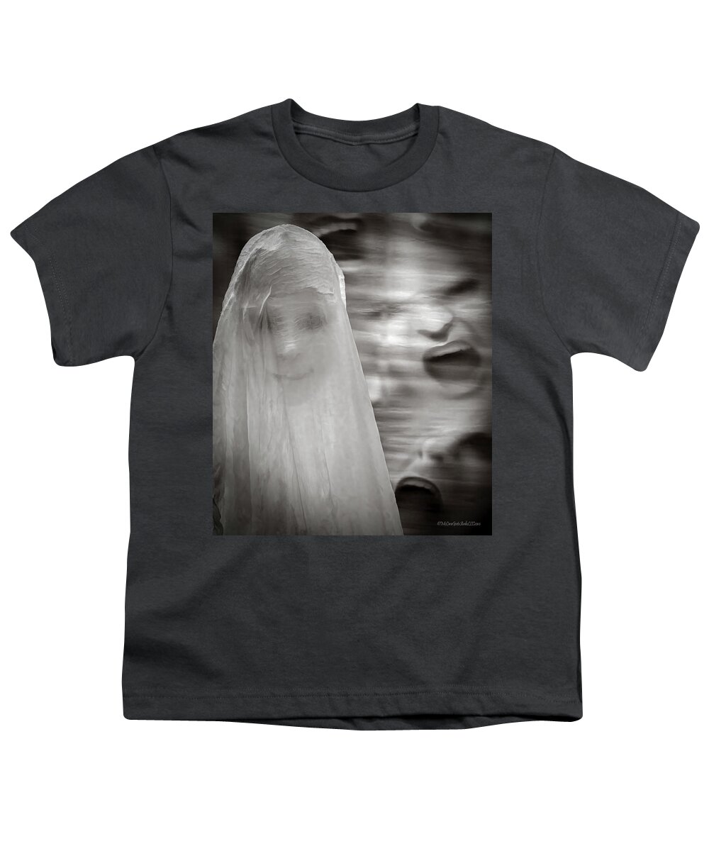 Halloween Youth T-Shirt featuring the photograph The Ghosts by LeeAnn McLaneGoetz McLaneGoetzStudioLLCcom
