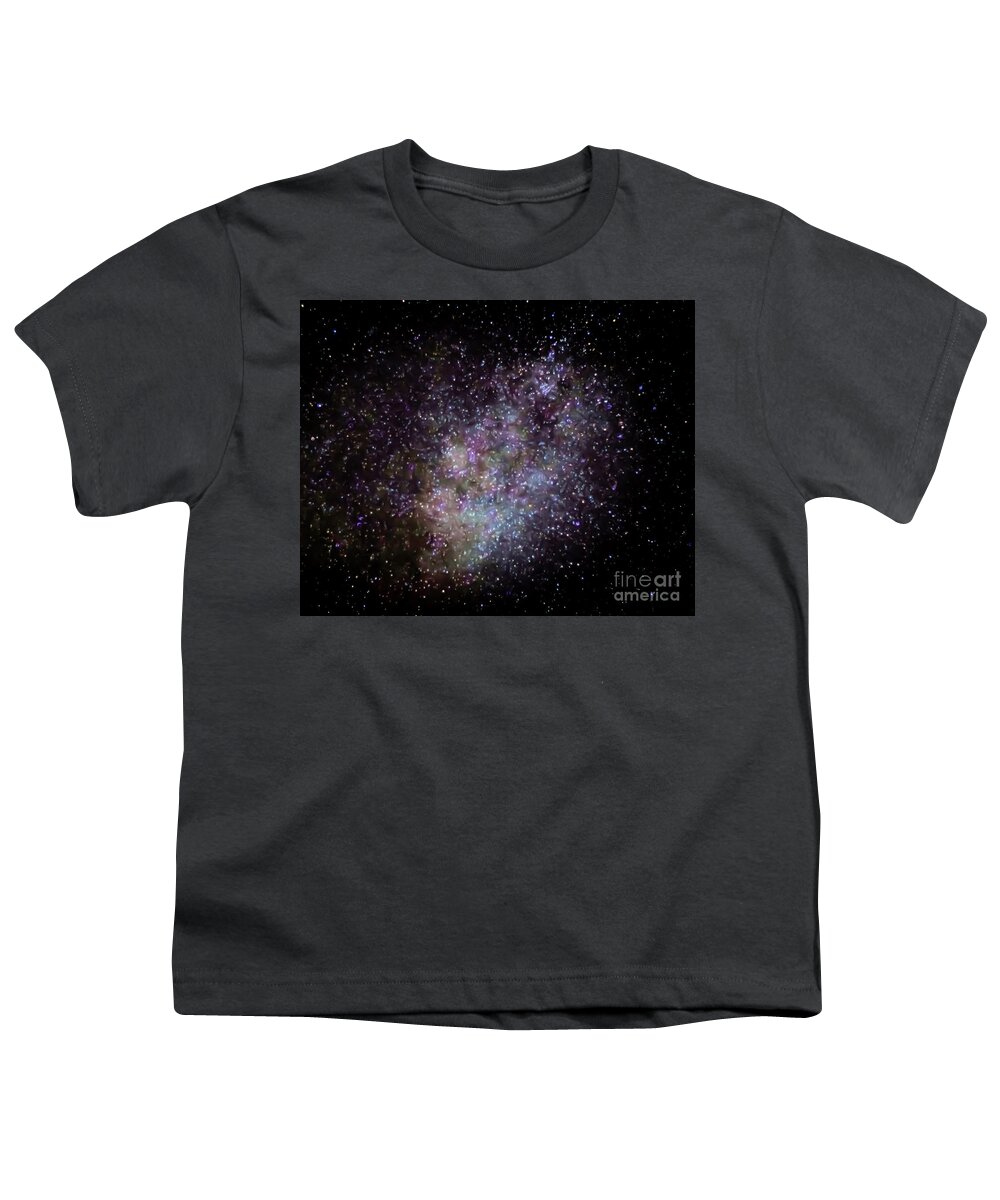 Milky Way Youth T-Shirt featuring the photograph The Milky Way by Shirley Dutchkowski