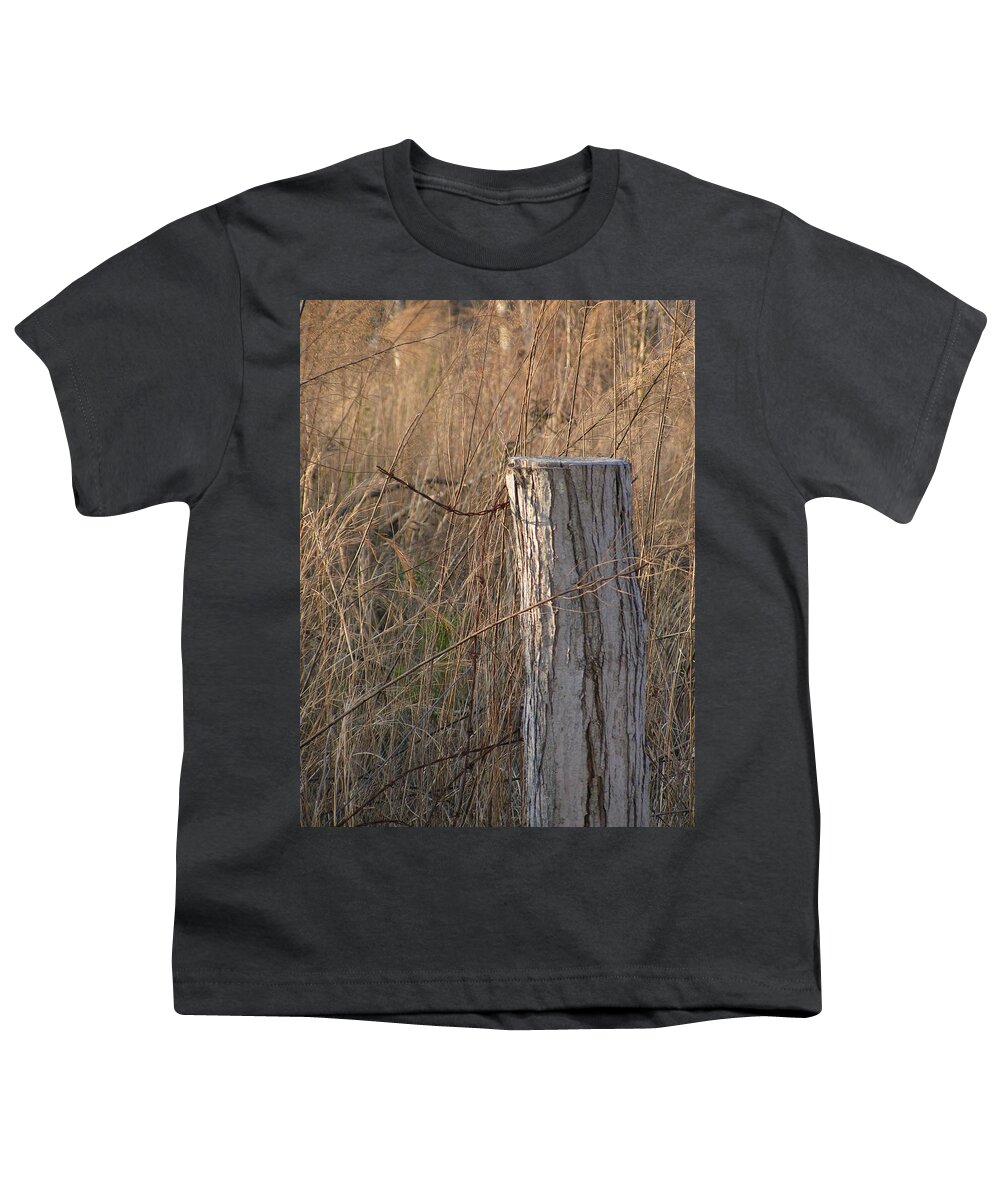  Youth T-Shirt featuring the photograph The Post by Heather E Harman