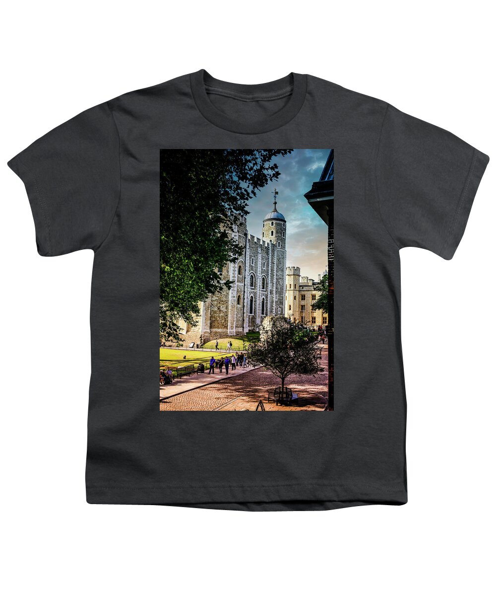 White Youth T-Shirt featuring the photograph The White Tower by Chris Smith