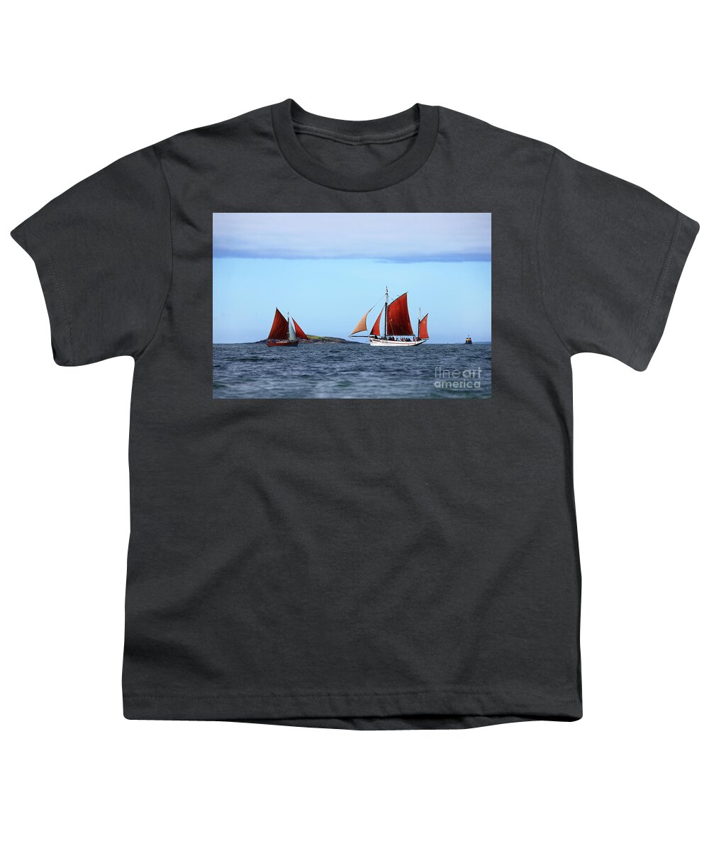 Artistic Youth T-Shirt featuring the photograph the Yan-Gwenn and the Belle-Etoile by Frederic Bourrigaud