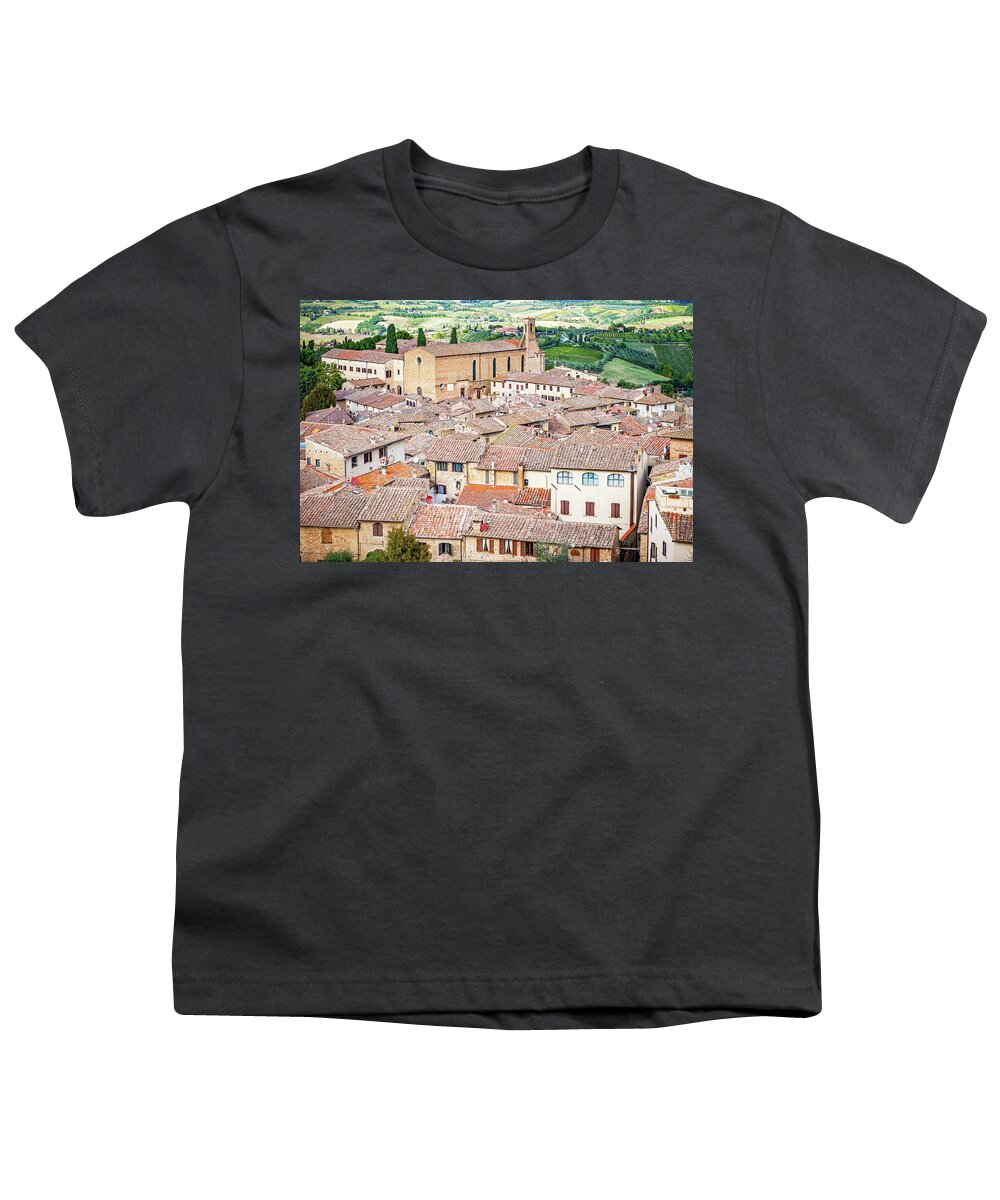 Tuscany Photography Youth T-Shirt featuring the photograph Tuscany by Marla Brown