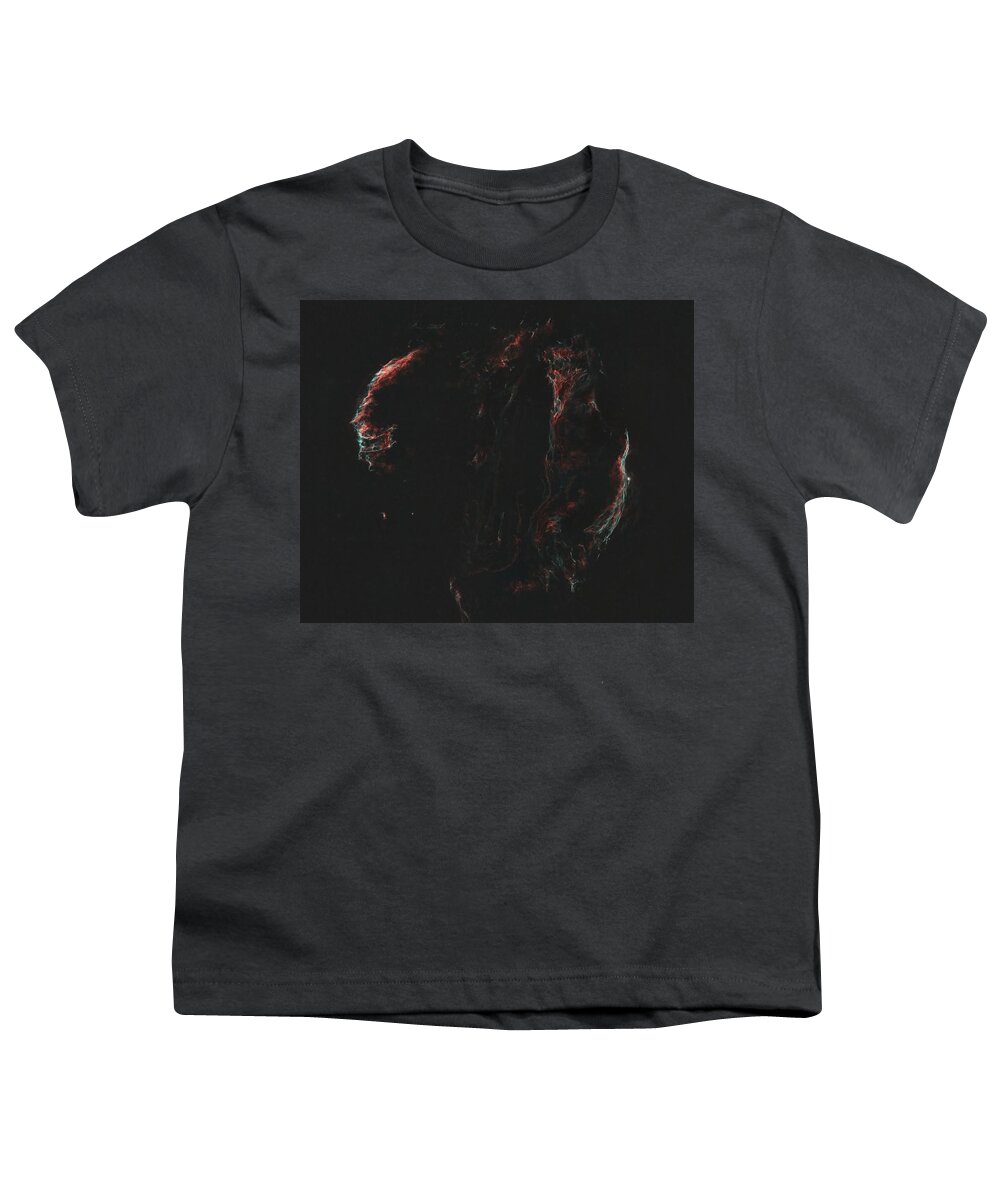 Nebula Youth T-Shirt featuring the photograph Veil Nebula Complex starless by Brian Weber