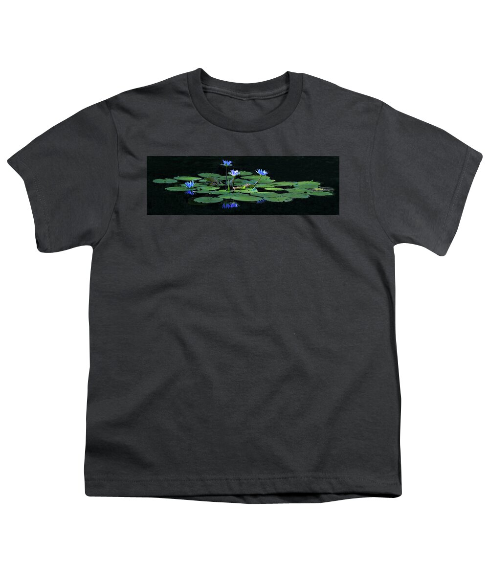 Water Lily Youth T-Shirt featuring the photograph Water Lilies 2 by Richard Krebs