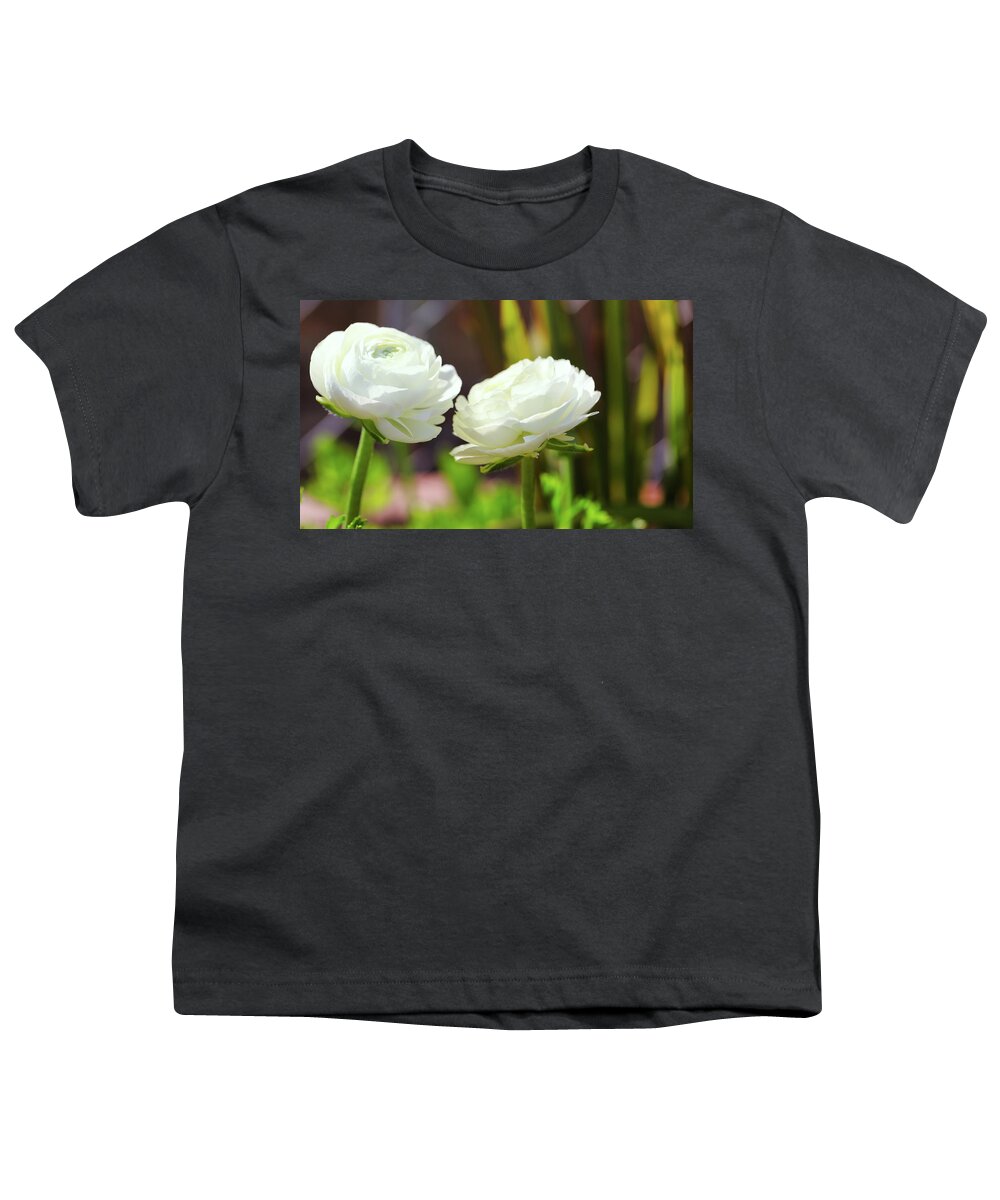 White Color Youth T-Shirt featuring the photograph Wonderful White by Scott Burd