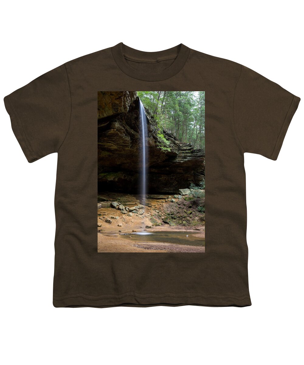 Water Youth T-Shirt featuring the photograph Over The Edge #2 by Dale Kincaid