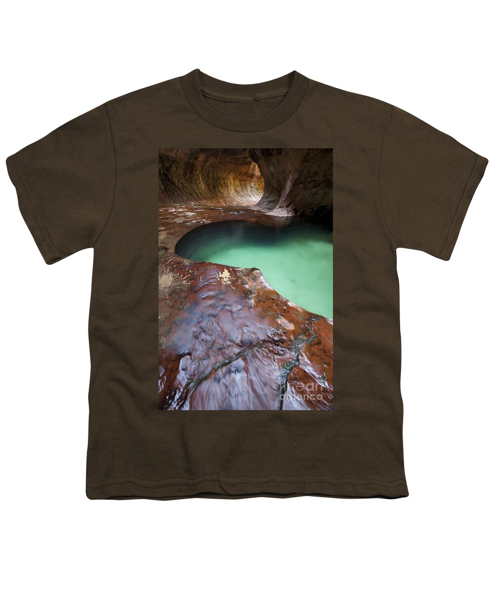 American Southwest Youth T-Shirt featuring the photograph The Subway #1 by Keith Kapple