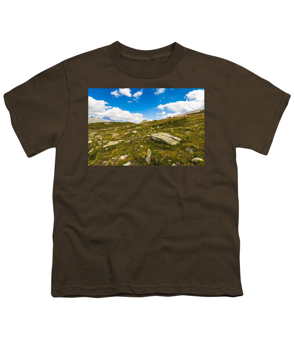 Bavarian Youth T-Shirt featuring the photograph Swiss Mountains #14 by Raul Rodriguez