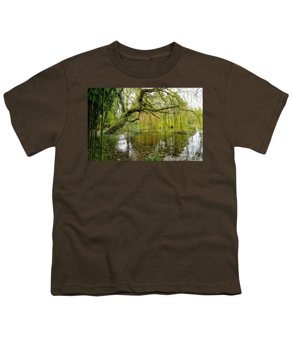 A Lanscape Picture With Green Bamboo Youth T-Shirt featuring the photograph Amazingly green by Elena Perelman