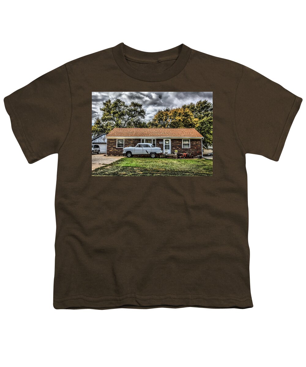 Ford Crestline Youth T-Shirt featuring the photograph American Dream Revisited by Ray Congrove