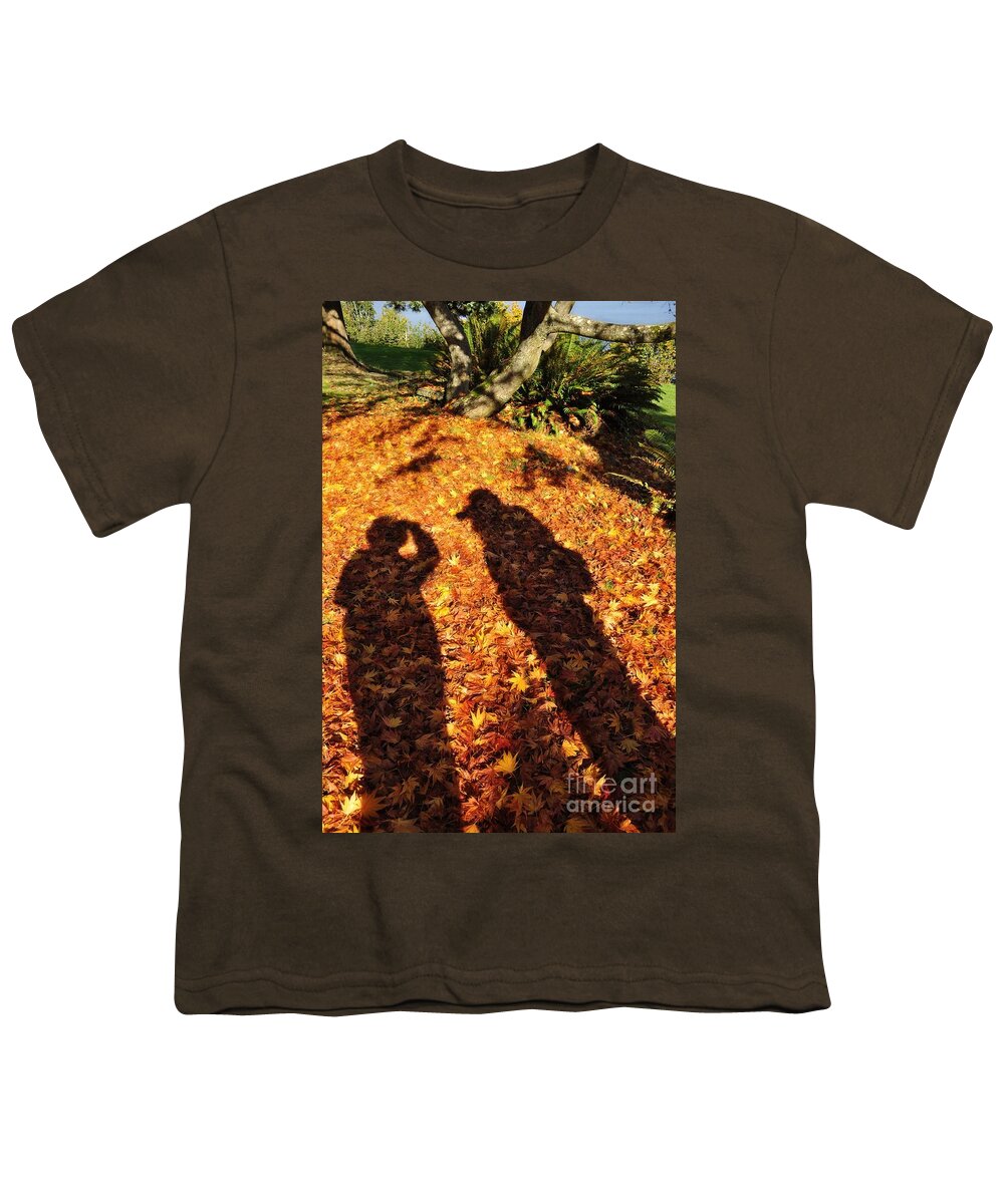 Autumn Youth T-Shirt featuring the photograph Autumn Shadows by Tikvah's Hope