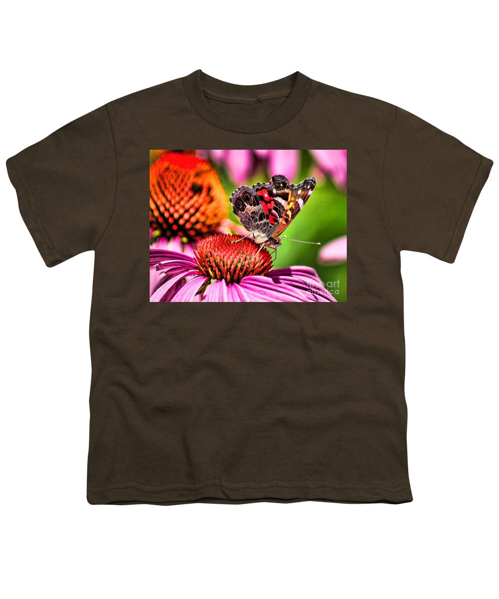 Animal Youth T-Shirt featuring the photograph Beauty of a Butterfly by Nick Zelinsky Jr
