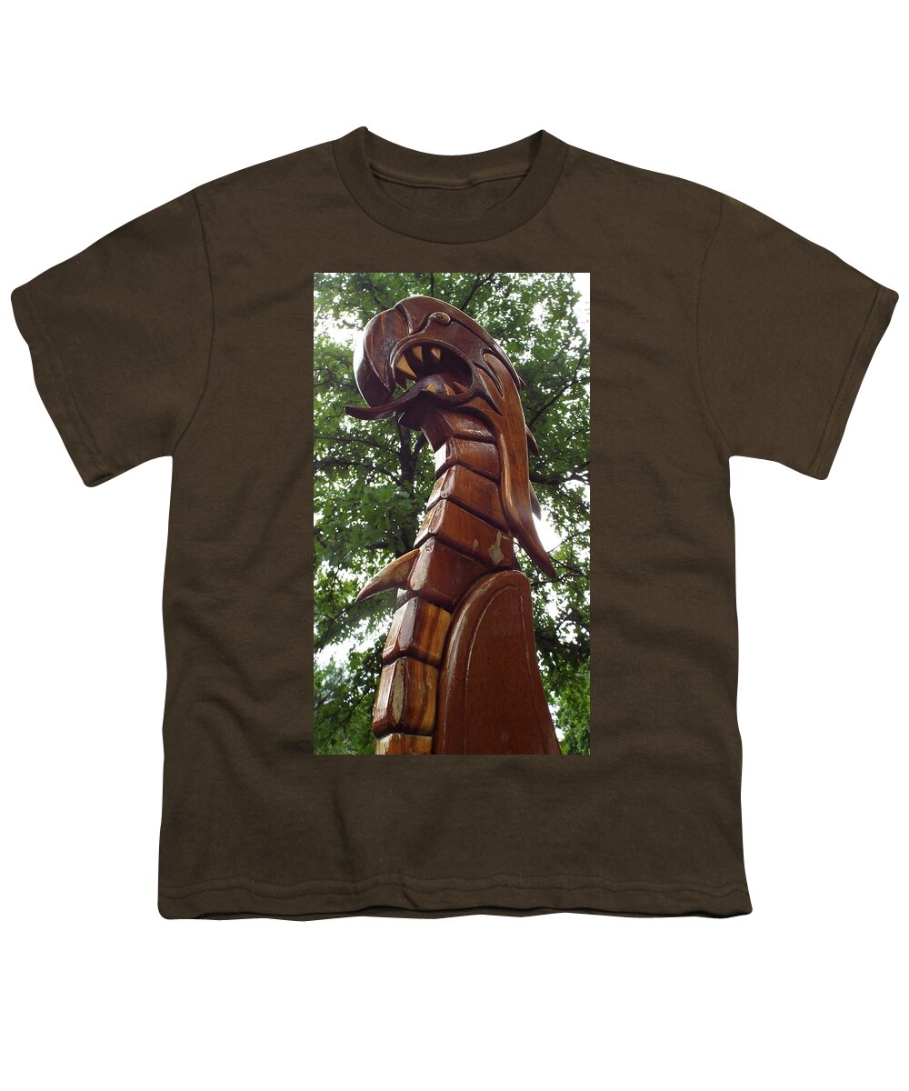 Dragon Youth T-Shirt featuring the photograph Behold The Dragon by Caryl J Bohn