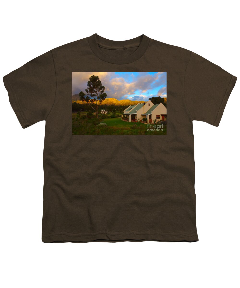 Western Cape Youth T-Shirt featuring the photograph Cape Sunset by Jeremy Hayden