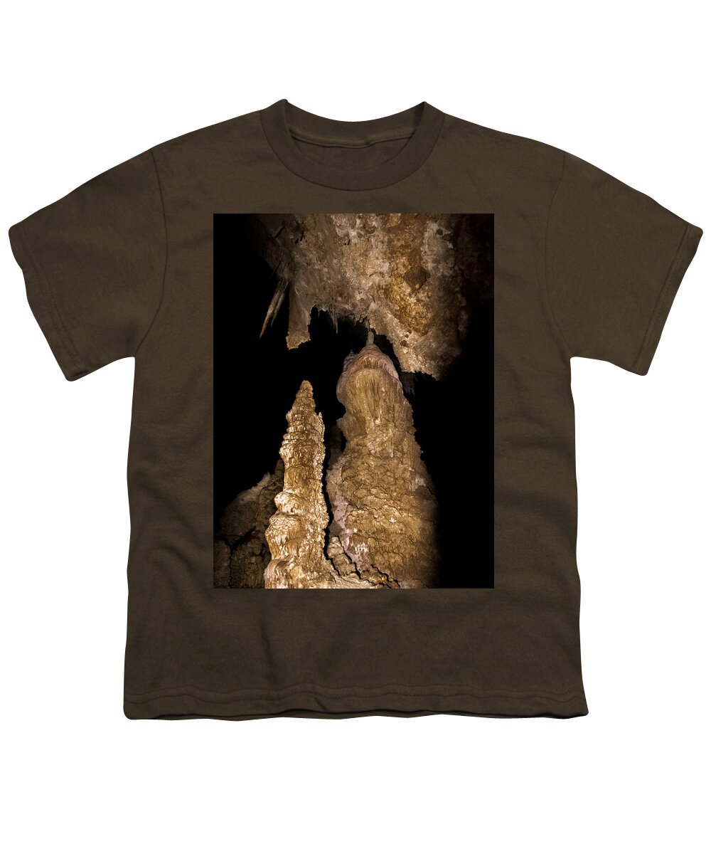Jean Noren Youth T-Shirt featuring the photograph Carlsbad Caverns by Jean Noren