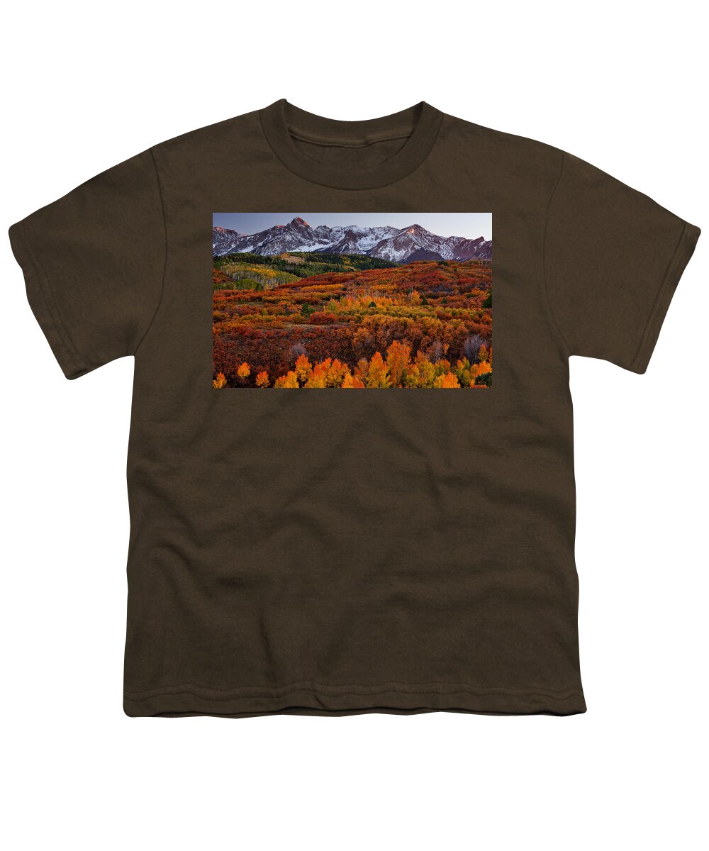 Colorado Youth T-Shirt featuring the photograph Carpet of Color by Darren White