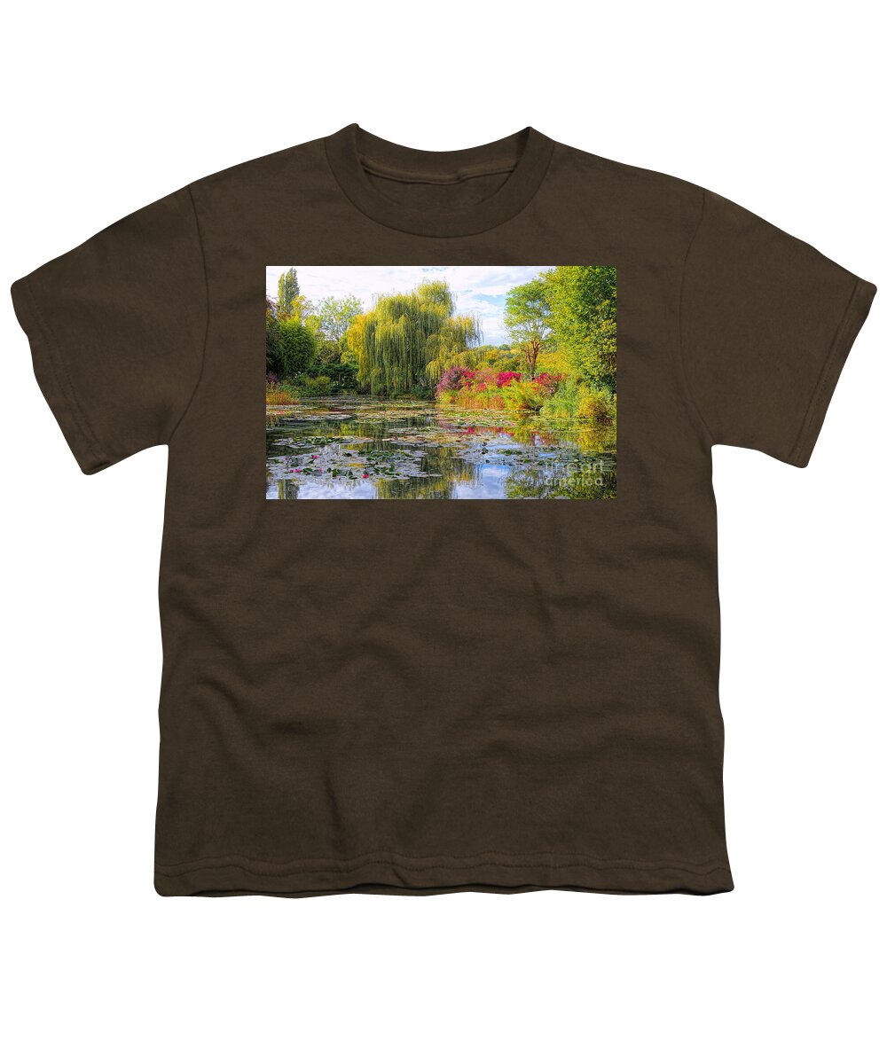 Monet Youth T-Shirt featuring the photograph Chasing Monet by Olivier Le Queinec