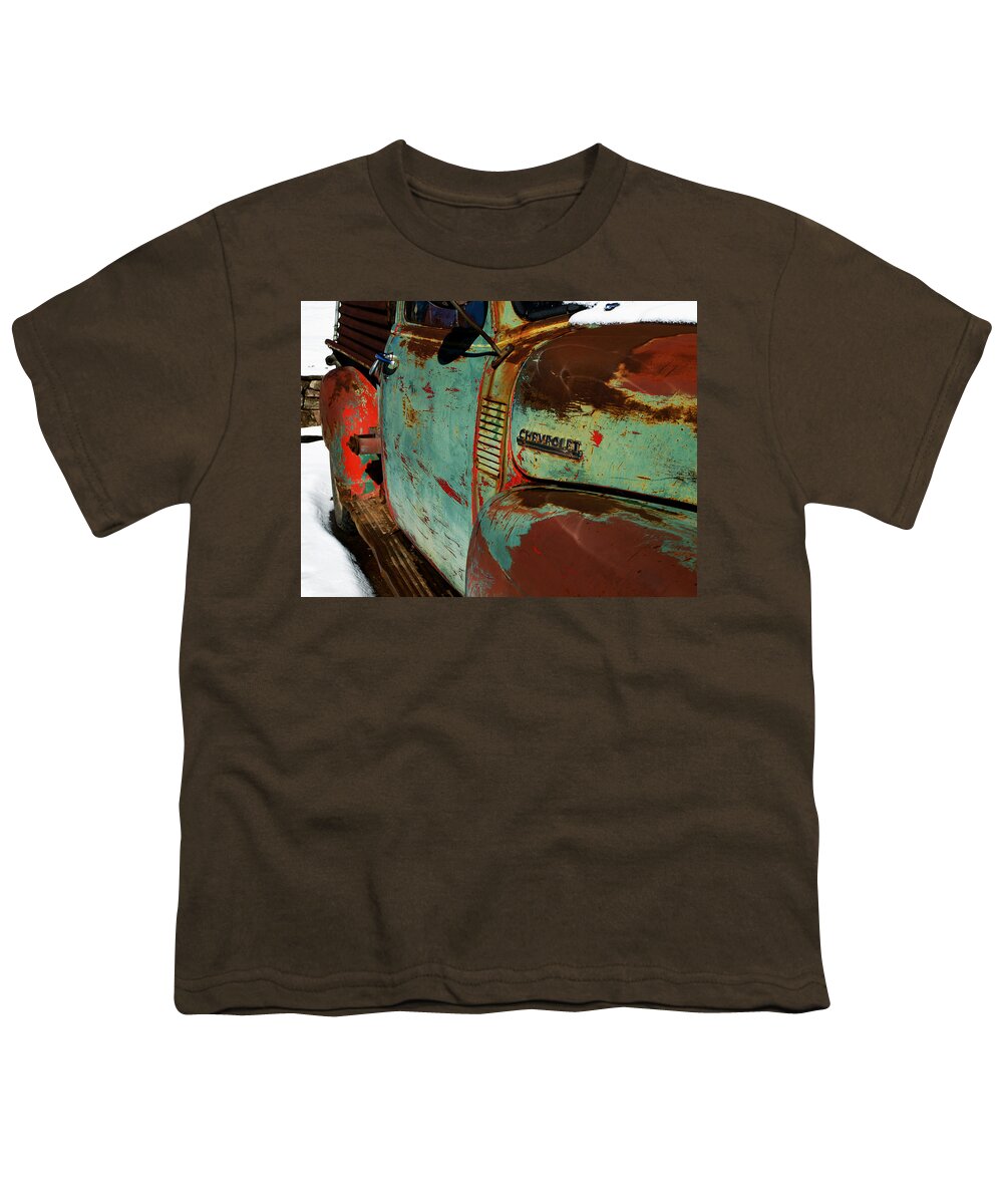 Chevy Youth T-Shirt featuring the photograph Arroyo Seco Chevy by Gia Marie Houck