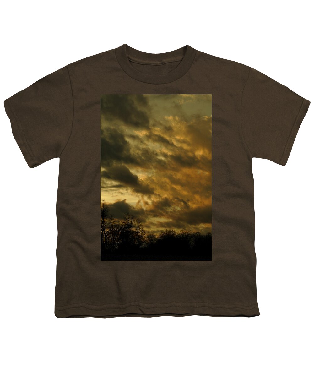 Clouds After Sunset Youth T-Shirt featuring the photograph Clouds After Sunset by Daniel Reed