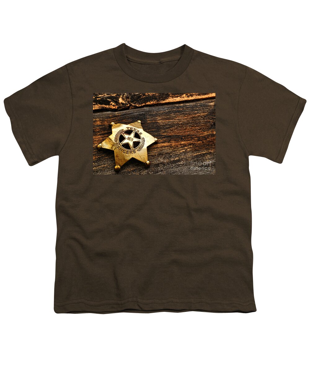 Texas Youth T-Shirt featuring the photograph Don't Mess by Olivier Le Queinec
