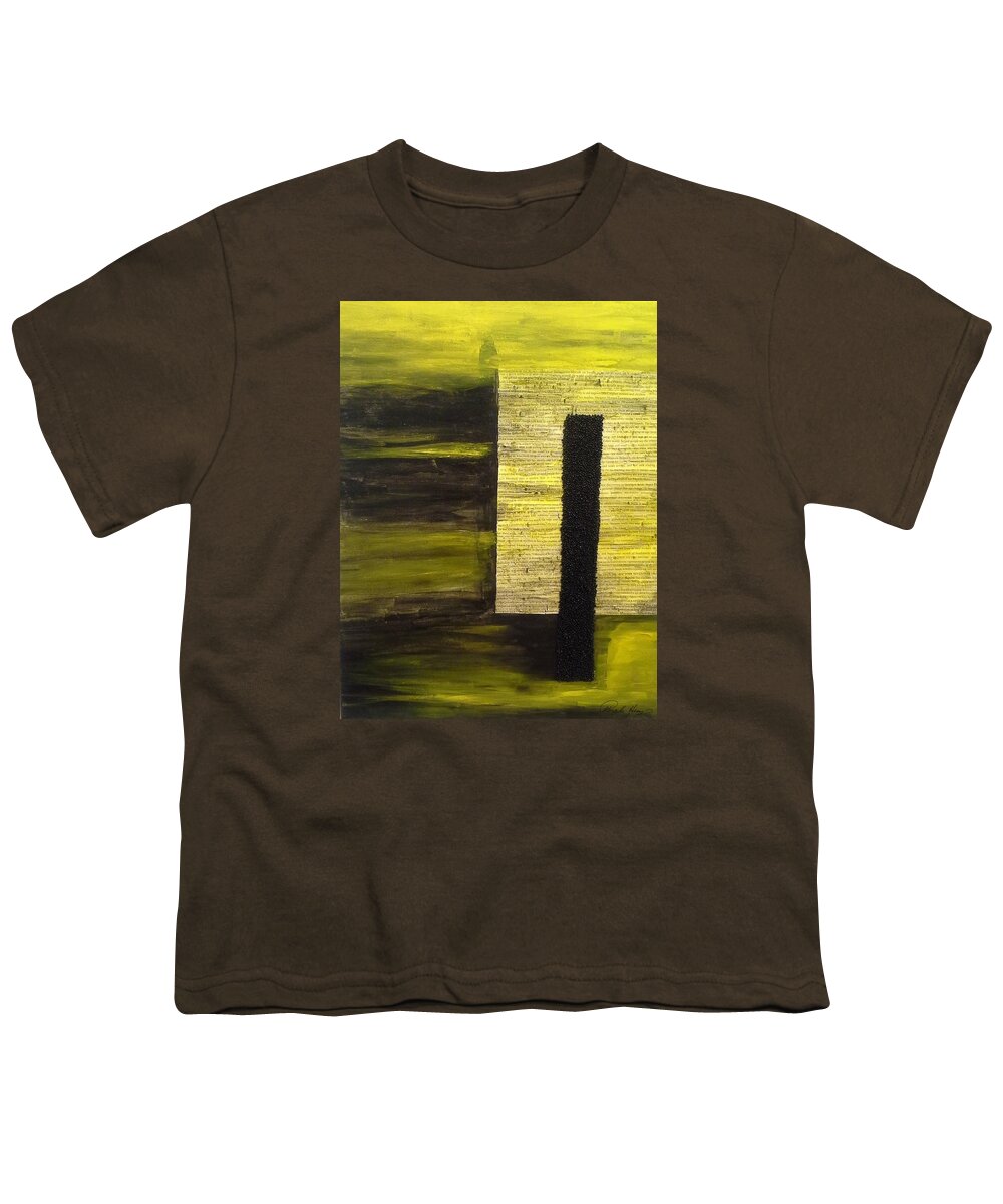 Acrylic Youth T-Shirt featuring the painting Fake Notions by Pamela Henry