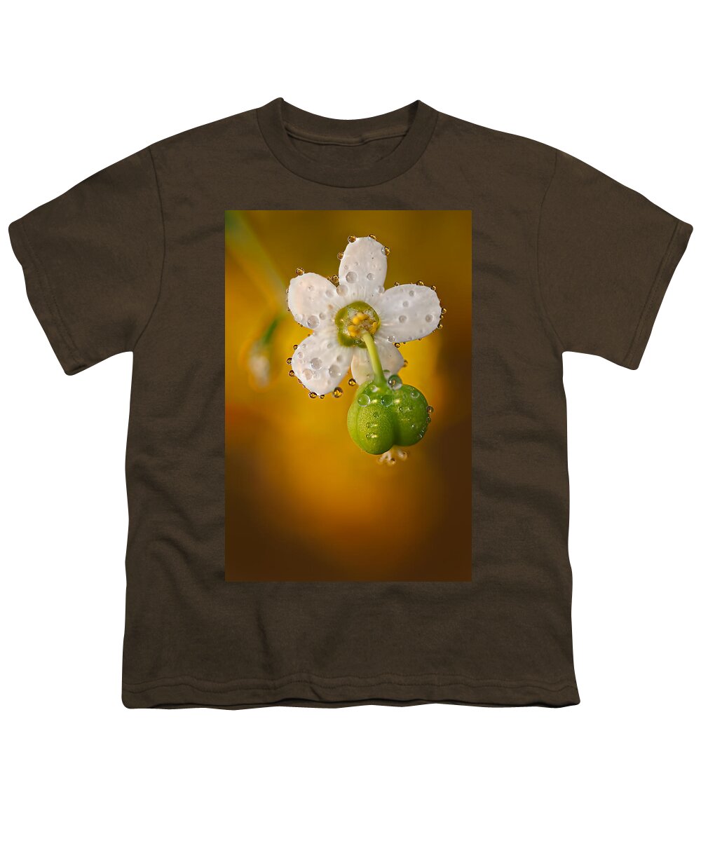 2012 Youth T-Shirt featuring the photograph Flowering Spurge by Robert Charity