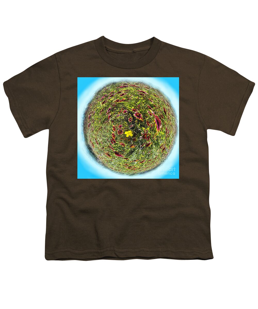 Garden Planet Youth T-Shirt featuring the photograph Garden Planet by Gary Holmes