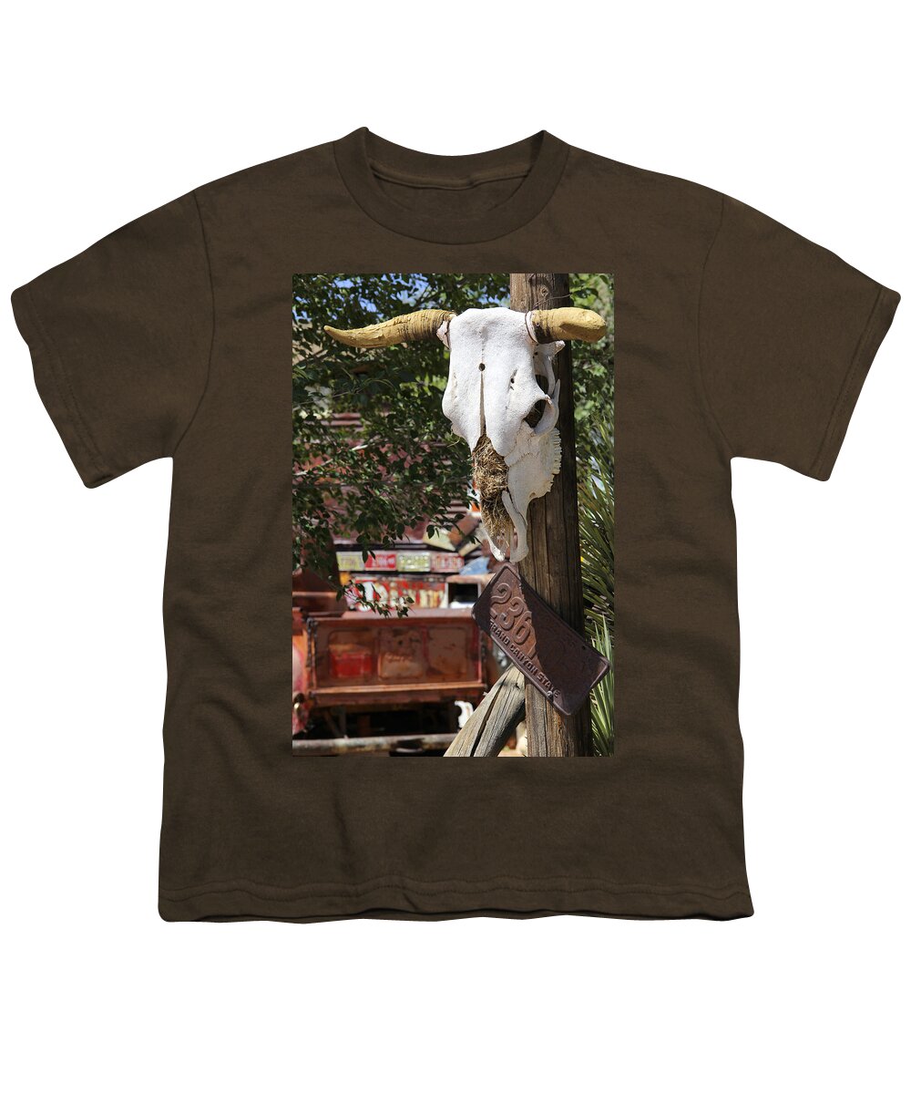 Route 66 Youth T-Shirt featuring the photograph Grand Canyon State by Mike McGlothlen