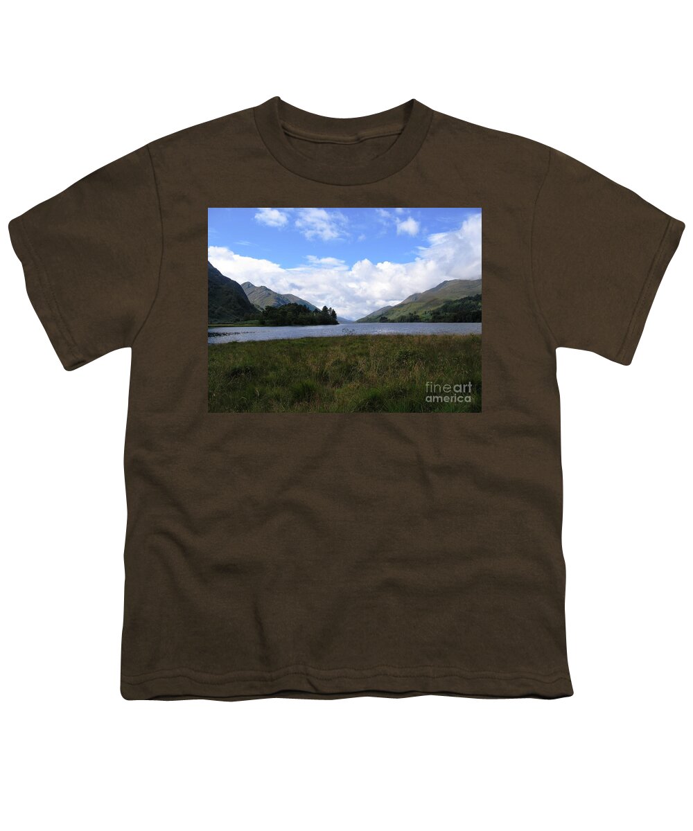 Scottish Highlands Youth T-Shirt featuring the photograph Hogwarts by Denise Railey