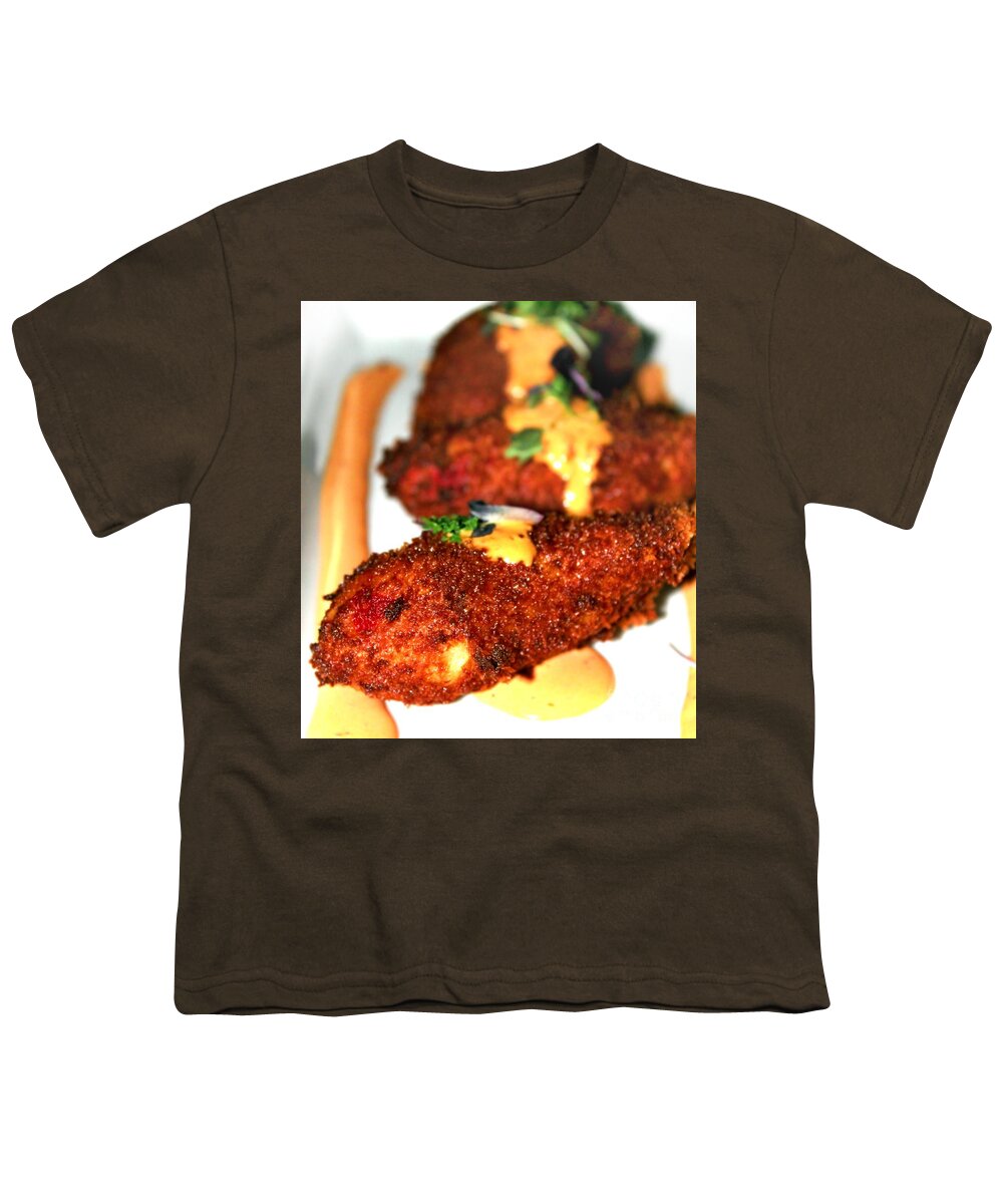 Food Youth T-Shirt featuring the photograph Jalapeno Poppers by Henrik Lehnerer