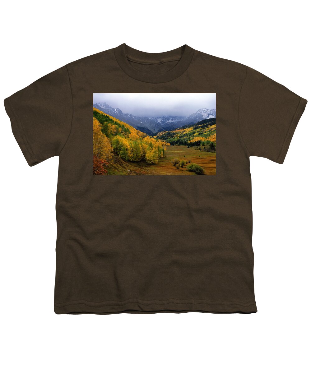 Colorado Youth T-Shirt featuring the photograph Little Meadow of the Sublime by Eric Glaser