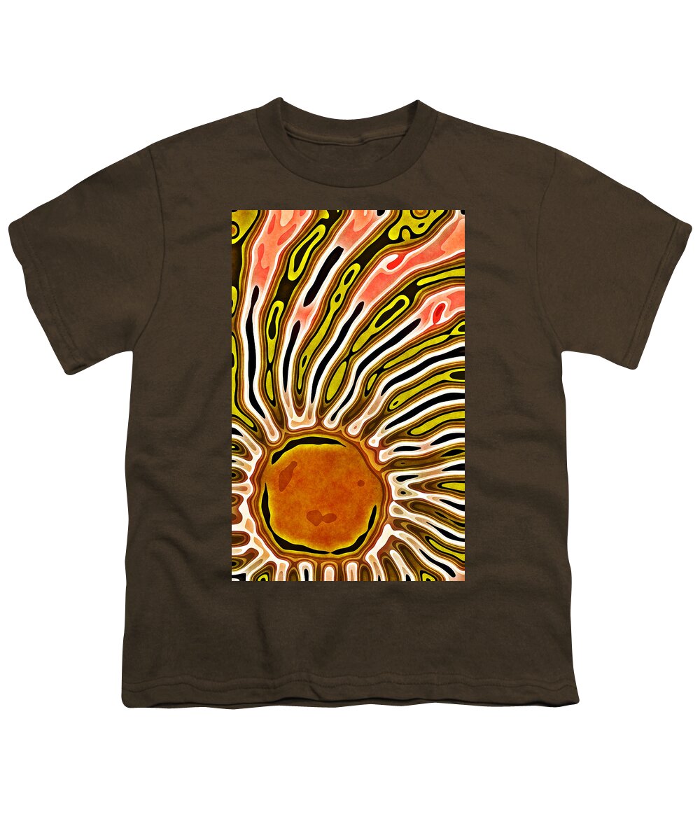 Living Youth T-Shirt featuring the digital art Living Sun by David G Paul