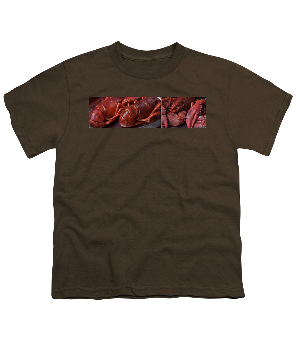 Panorama Youth T-Shirt featuring the photograph Lobster by Nailia Schwarz