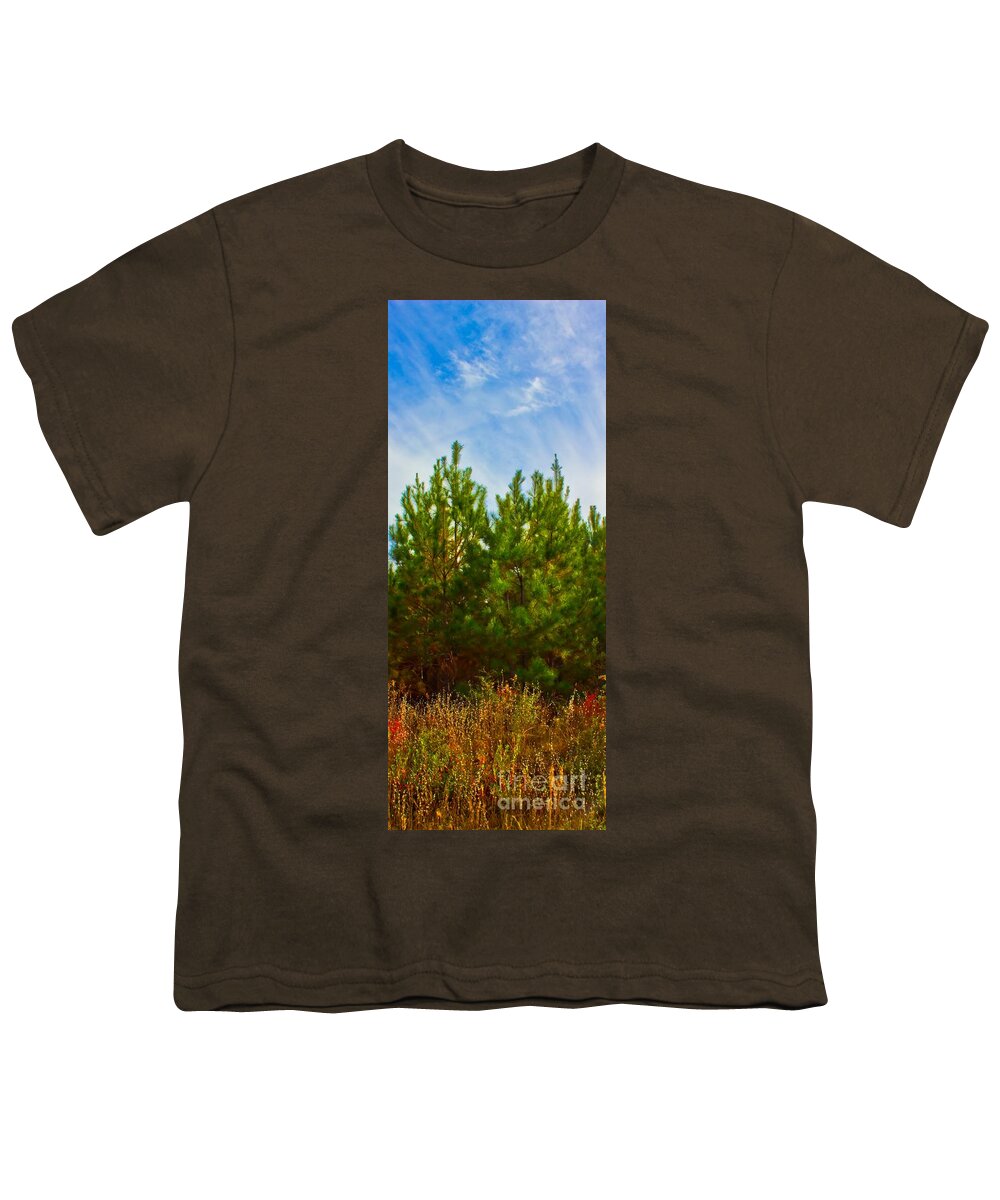 Michael Tidwell Photography Youth T-Shirt featuring the photograph Magical Pines by Michael Tidwell
