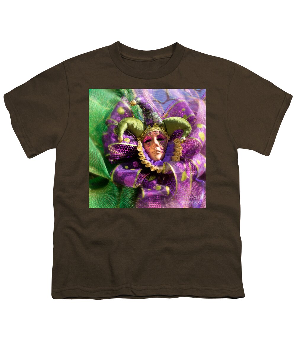 Carnival Youth T-Shirt featuring the photograph Mardi Gras Decoration by Jerry Fornarotto