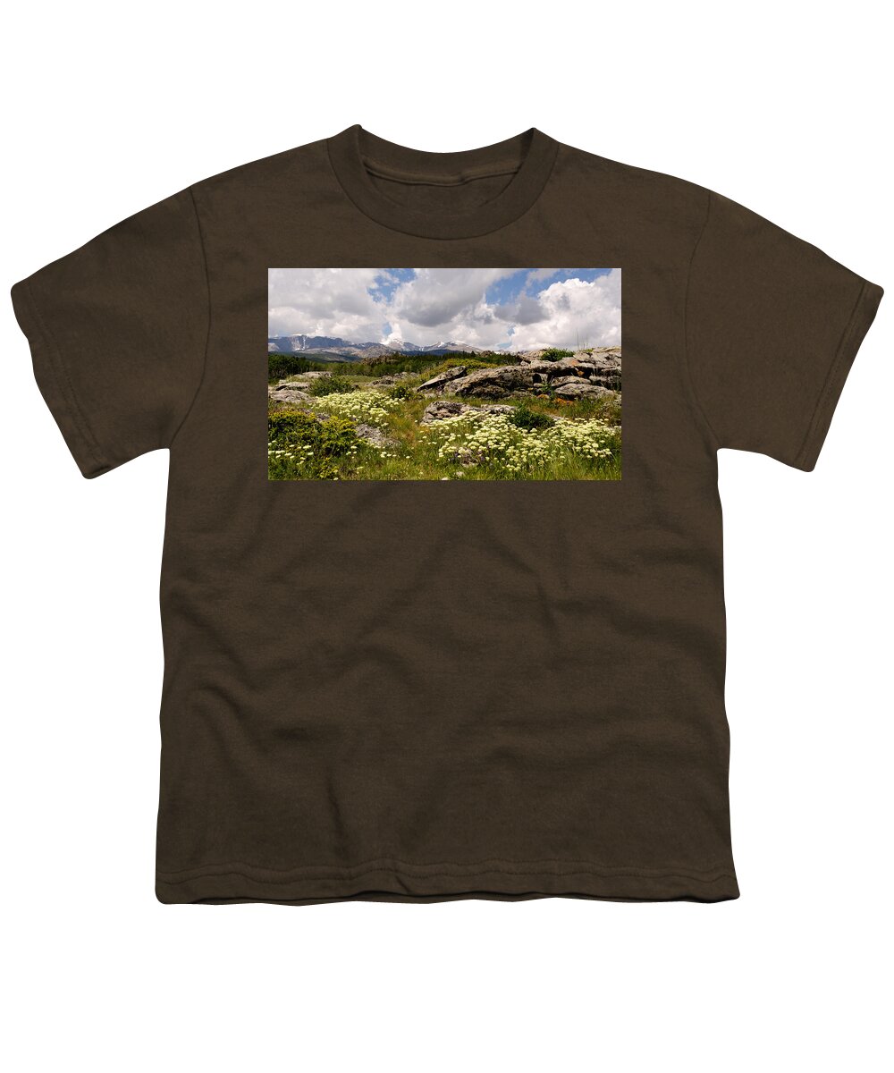 Dakota Youth T-Shirt featuring the photograph Mountain Meadow by Greni Graph