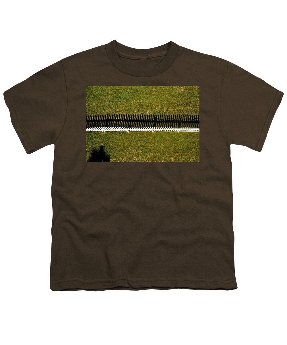 Picket Fence Youth T-Shirt featuring the photograph New Perspective of the Picket Fence by Tara Potts